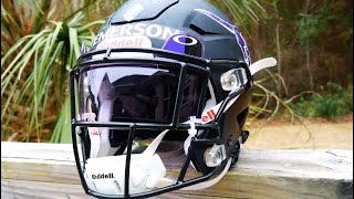 Putting Oakley Prizm Visor on Riddell Speedflex [upl. by Annek]