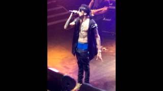 August Alsina  Kissing on my tattoos live at Koko [upl. by Neehahs]