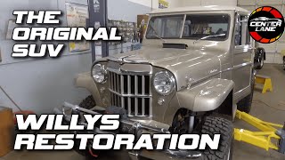 Willys Jeep Restoration  The Original SUV [upl. by Hadwyn]