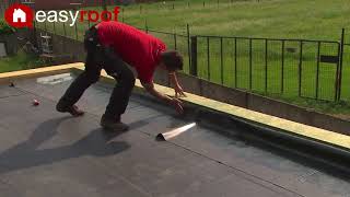 EPDM plat dak zelf plaatsen met Easyroof [upl. by Rech]