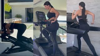 Kylie Jenners Home Workout [upl. by Nairde]