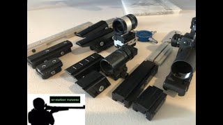 10Meter Tuners Sight Riser Blocks For Olympic Rifles [upl. by Abehs]