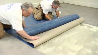 Forbo Marmoleum Sheet Installation Video [upl. by Wildermuth363]