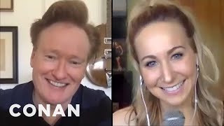 ConanAtHome Nikki Glaser Full Interview  CONAN on TBS [upl. by Ateinotna]