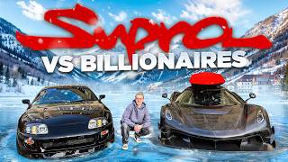 1000HP Supra terrorizing Billionaires Hypercarmeet in Switzerland [upl. by Radack]