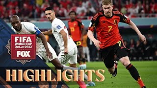 Belgium vs Canada Highlights  2022 FIFA World Cup [upl. by Girand]