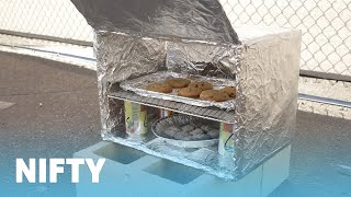 How To Turn A Cardboard Box Into An Outdoor Oven [upl. by Assille]