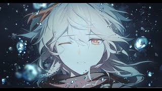 《Genshin Impact》Kaedehara Kazuha Sketch Animation「Lonely journey」 [upl. by Edea65]