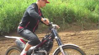 Bobryshev on Montesa Honda Cota 4RT Trials bike [upl. by Affer]