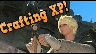 FF14 Realm Reborn Crafting XP Guide [upl. by Hendrix]