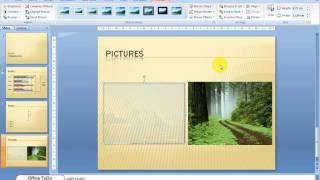 How to make an image transparent  Powerpoint 2007 [upl. by Marsha]