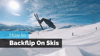 How to Backflip on Skis [upl. by Celisse58]