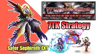 FFBE Safer Sephiroth EXT  7TK Strategy [upl. by Harman]