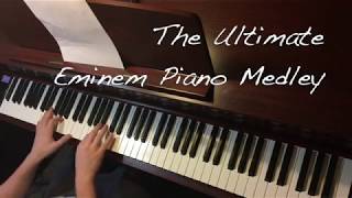 The Ultimate Eminem Piano Medley Complete Version [upl. by Ybrek]