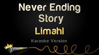 Limahl  Never Ending Story Karaoke Version [upl. by Llenrahs]