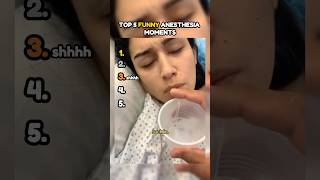 Top 5 Funniest Anesthesia Reactions part 34 🤣 shorts [upl. by Whitcomb697]