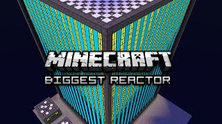 Minecraft BIG REACTORS MAXED OUT [upl. by Ahsienaj]