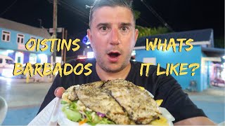 OISTINS Friday night fish fry BARBADOS  whats it like [upl. by Malina]