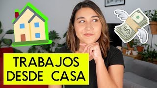 7 IDEAS PARA TRABAJAR DESDE CASA EN INTERNET [upl. by Adlig]