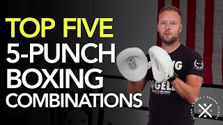 5 MUST KNOW Punch Combinations in Boxing [upl. by Bradan]