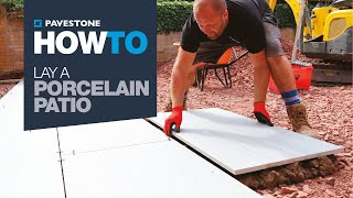 How To Lay A Porcelain Patio [upl. by Bevash]