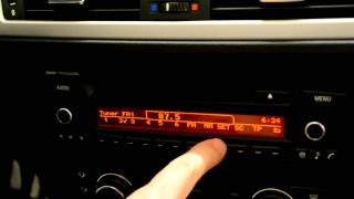 BMW Radio Professional manual facelift E87 E90 [upl. by Kiraa478]