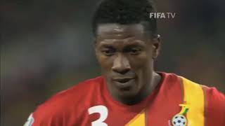 Ghana vs Uruguay world cup 2010  Luis Suarez handball and Asamoah Gyan penalty miss [upl. by Rattray]