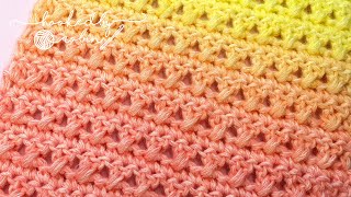 Crossed Double Crochet Stitch  Crochet Tutorial [upl. by Salangia444]