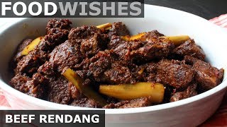 Beef Rendang  Spicy quotDryquot Curry Beef  Food Wishes [upl. by Ys531]