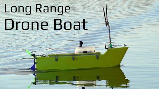 Long Range Autonomous Drone Boat  Build and Tuning [upl. by Thebault]