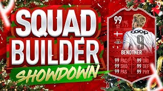 FIFA 19 SQUAD BUILDER SHOWDOWN  FUTMAS BENDTNER  ADVENT CALENDAR Day 14 [upl. by Ahoufe]