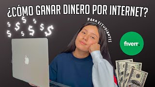 5 FORMAS de GANAR DINERO por INTERNET si eres ESTUDIANTE 🤑 [upl. by Zetram]