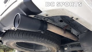 Toyota 4Runner  Exhaust Tip Installation and Sound Comparison [upl. by Sladen]