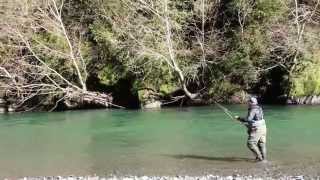 Swing NorthFly Fishing Winter SteelheadCalifornia Trout [upl. by Highams754]