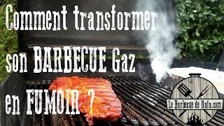 Comment transformer son barbecue gaz en fumoir   Ribs en méthode 321 [upl. by Robinett]