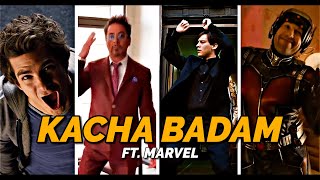 Kacha Badam Ft Marvel Cast Dancing  Meme Style velocityedit [upl. by Bass347]