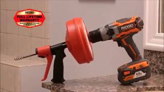 Hoe gebruik je de RIDGID Power Spin ontstopper [upl. by How]