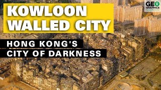 Kowloon Walled City Hong Kongs City of Darkness [upl. by Ardnatal]