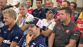 Inside The F1 Drivers Briefing  2017 US Grand Prix [upl. by Gerladina]