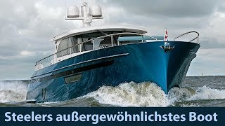 Steeler NG 65 Sdesign  Steelers außergewöhnlichste Yacht [upl. by Anitsirc]