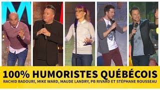 100 Humoristes québécois [upl. by Nonez674]