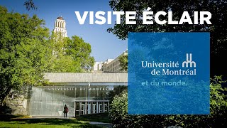 Visite éclair de l’Université de Montréal  Campus de la montagne et campus MIL [upl. by Bakemeier]