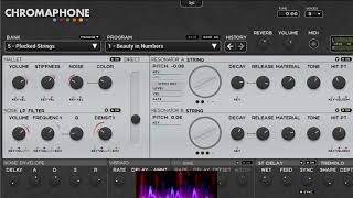 download Equalizer synthwave neon Chromaphone VST [upl. by Acinomaj]