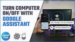 Turn a computer on and off using Android and Google Home [upl. by Morette]