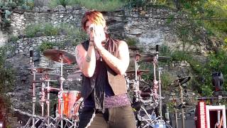 Hinder  Use Me  Sunken Gardens Theater  San Antonio TX [upl. by Eiramassenav]