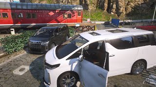 GTA V Toyota Alphard Hybrid Minivan AddOn Vehicle Showcase GTA 5 REAL Life Mods 4K [upl. by Drogin]