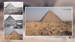 Virtual tour of the Giza Pyramids [upl. by Heindrick]