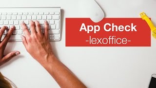 BUCHHALTUNG leicht gemacht mit LEXOFFICE  App Check [upl. by Naillik201]