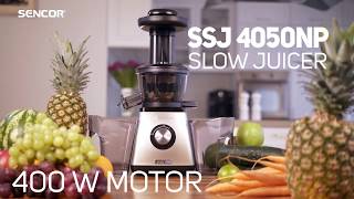 SENCOR Slow Juicer [upl. by Walford459]