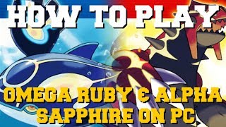 HOW TO POKEMON OMEGA RUBY AND ALPHA SAPPHIRE ON IN 4K MAXIMUM PERFORMANCE CITRA EMULATOR [upl. by Anileh]